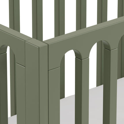 Storkcraft® Sicily® Deluxe 3-in-1 Convertible Crib with Bonus Toddler Guardrail