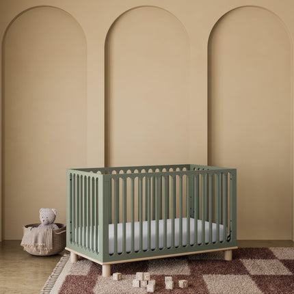 Storkcraft® Sicily® Deluxe 3-in-1 Convertible Crib with Bonus Toddler Guardrail