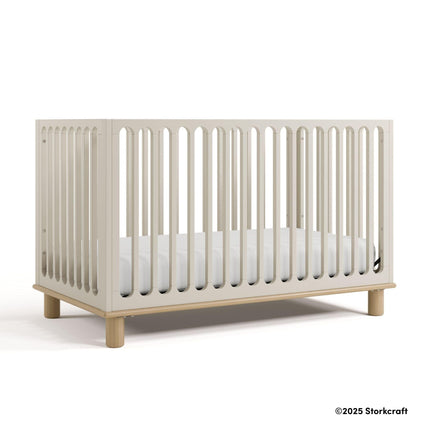 Storkcraft® Sicily® Deluxe 3-in-1 Convertible Crib with Bonus Toddler Guardrail