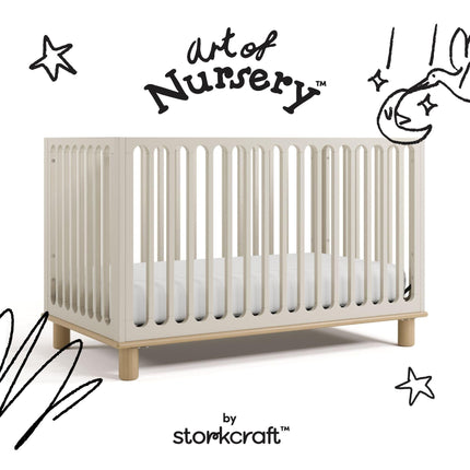 Storkcraft® Sicily® Deluxe 3-in-1 Convertible Crib with Bonus Toddler Guardrail