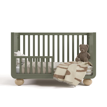 Storkcraft® Amalfi™ Deluxe 5-in-1 Convertible Crib with Bonus Toddler Guardrail