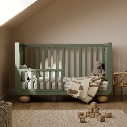 Storkcraft® Amalfi™ Deluxe 5-in-1 Convertible Crib with Bonus Toddler Guardrail