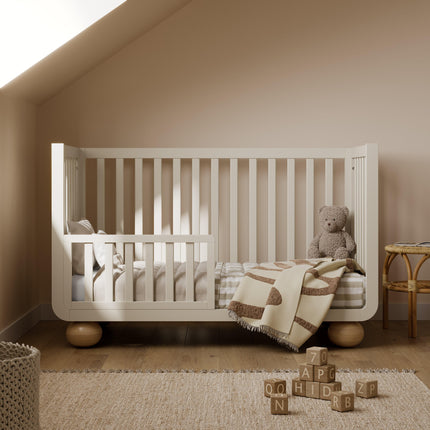 Storkcraft® Amalfi™ Deluxe 5-in-1 Convertible Crib with Bonus Toddler Guardrail