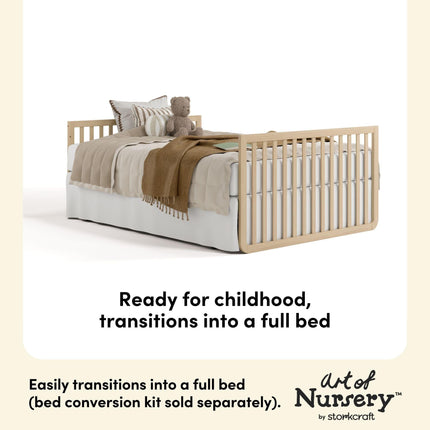 Storkcraft® Amalfi™ Deluxe 5-in-1 Convertible Crib with Bonus Toddler Guardrail