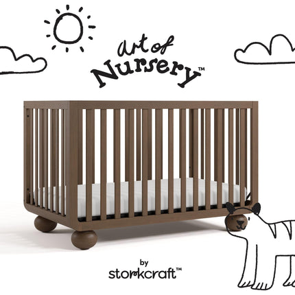 Storkcraft® Amalfi™ Deluxe 5-in-1 Convertible Crib with Bonus Toddler Guardrail
