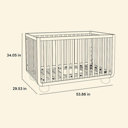 Storkcraft® Amalfi™ Deluxe 5-in-1 Convertible Crib with Bonus Toddler Guardrail