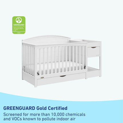 Graco® Bellwood® 5-in-1 Convertible Crib and Changer