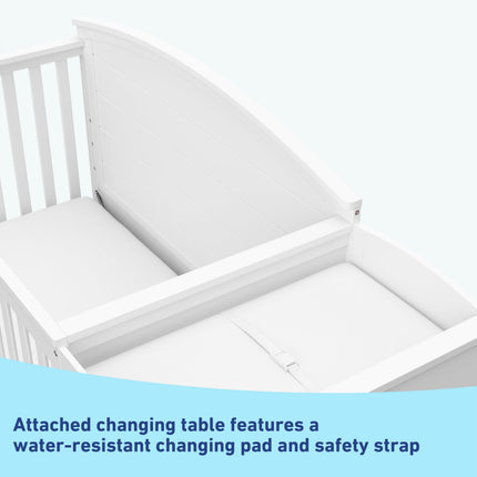 Graco® Bellwood® 5-in-1 Convertible Crib and Changer
