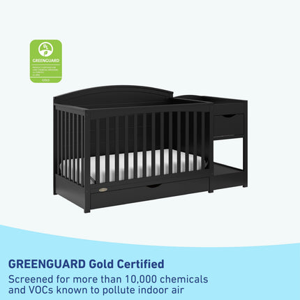 Graco® Bellwood® 5-in-1 Convertible Crib and Changer