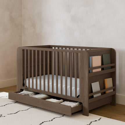 Graco® Read-with-Me® 4-in-1 Convertible Bookshelf Crib with Drawer