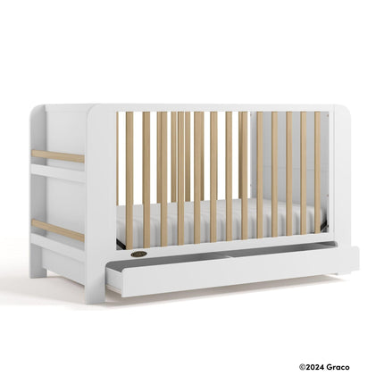 Graco® Read-with-Me® 4-in-1 Convertible Bookshelf Crib with Drawer