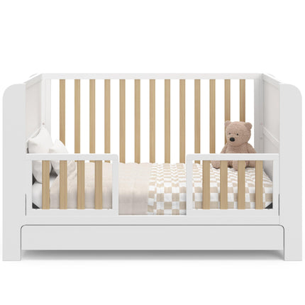 Graco® Read-with-Me® 4-in-1 Convertible Bookshelf Crib with Drawer