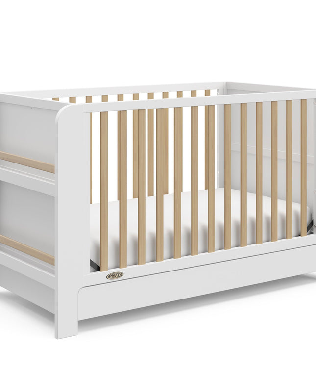 Graco® Read-with-Me® 4-in-1 Convertible Bookshelf Crib with Drawer