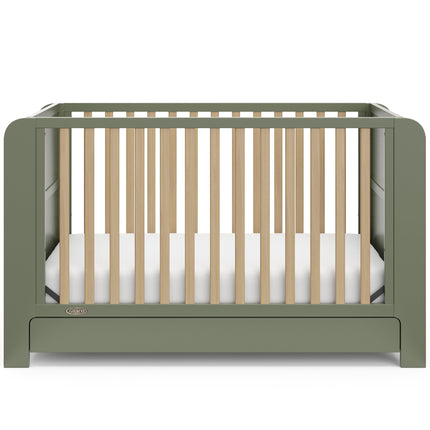 Graco® Read-with-Me® 4-in-1 Convertible Bookshelf Crib with Drawer