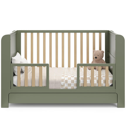 Graco® Read-with-Me® 4-in-1 Convertible Bookshelf Crib with Drawer
