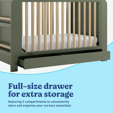 Graco® Read-with-Me® 4-in-1 Convertible Bookshelf Crib with Drawer