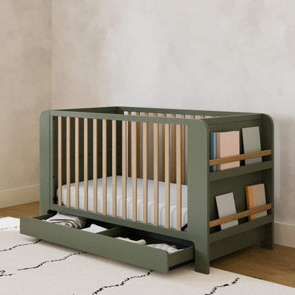Graco® Read-with-Me® 4-in-1 Convertible Bookshelf Crib with Drawer