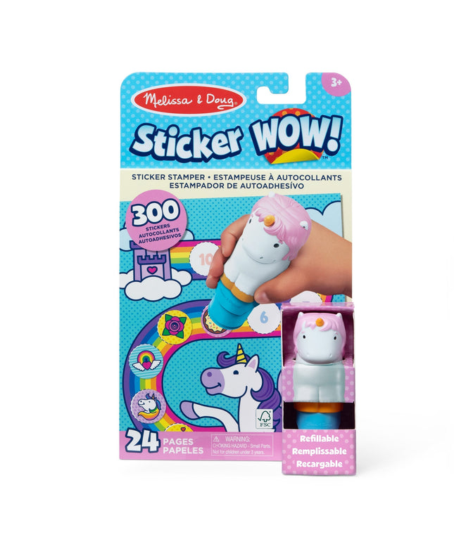 Sticker WOW!® Activity Pad & Sticker Stamper 12-PACK - Unicorn