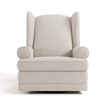 Storkcraft® Serenity Wingback Upholstered Recliner Glider