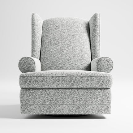 Storkcraft® Serenity Wingback Upholstered Recliner Glider