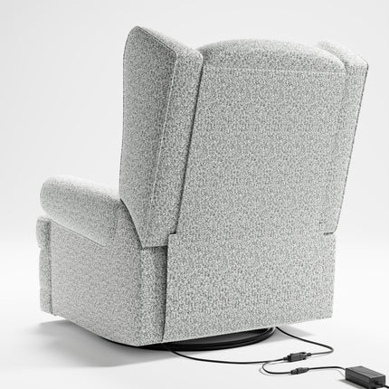 Storkcraft® Serenity Wingback Upholstered Recliner Glider