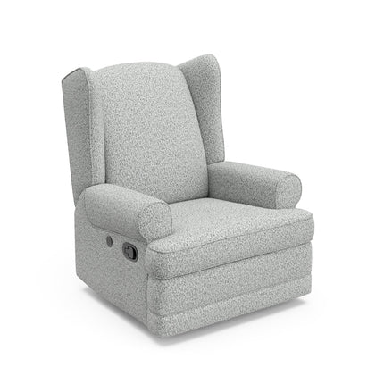 Storkcraft® Serenity Wingback Upholstered Recliner Glider