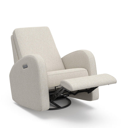 Storkcraft® Santa Monica® Nursery Power Recliner Swivel Glider with USB