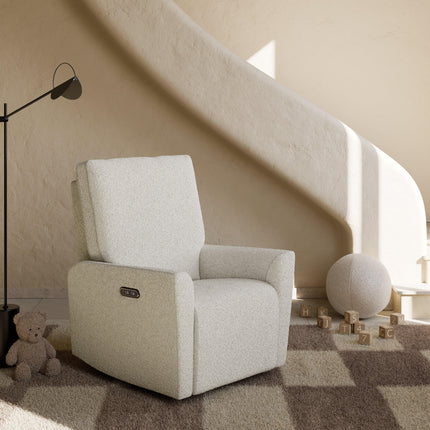 Storkcraft® Santorini® Deluxe Power Recliner Swivel Glider