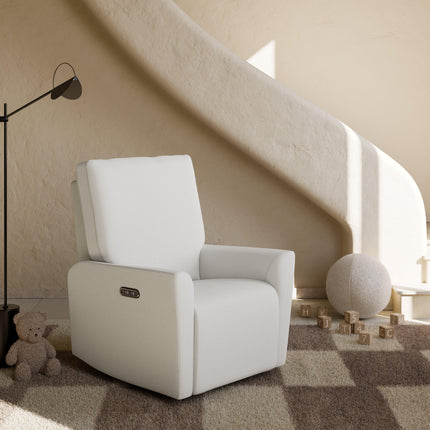 Storkcraft® Santorini® Deluxe Power Recliner Swivel Glider