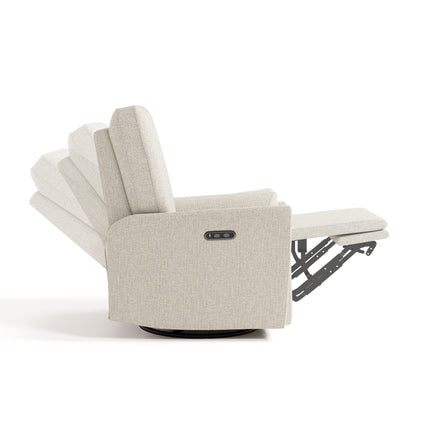 Storkcraft® Santorini® Deluxe Power Recliner Swivel Glider