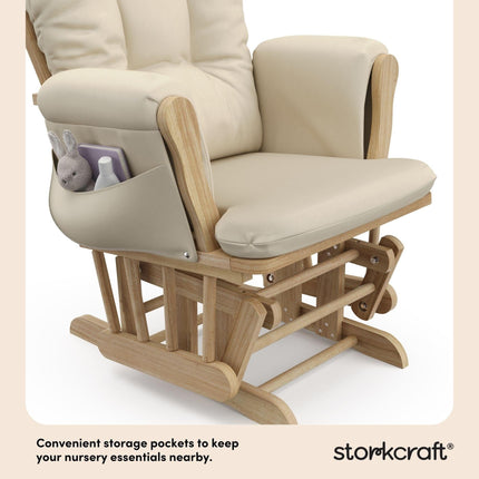 Storkcraft® Premium Hoop® Glider & Ottoman