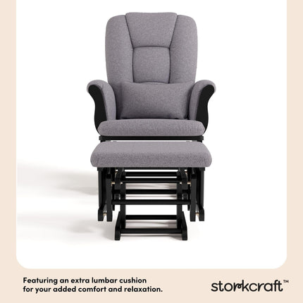 Storkcraft® Tuscany Premium Glider & Ottoman