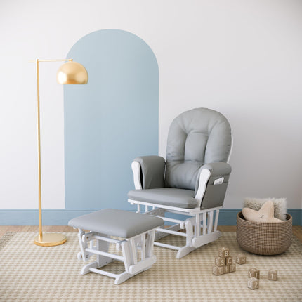 Storkcraft® Premium Hoop® Glider & Ottoman