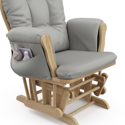 Storkcraft® Premium Hoop® Glider & Ottoman