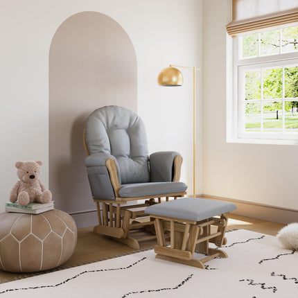 Storkcraft® Premium Hoop® Glider & Ottoman