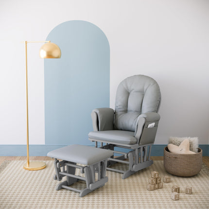 Storkcraft® Premium Hoop® Glider & Ottoman