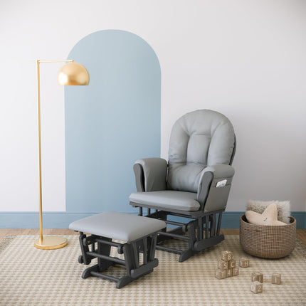 Storkcraft® Premium Hoop® Glider & Ottoman