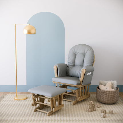 Storkcraft® Premium Hoop® Glider & Ottoman