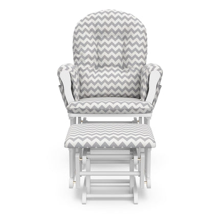 Storkcraft® Premium Hoop® Glider & Ottoman