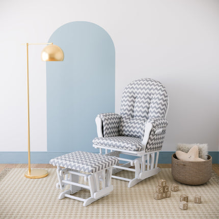 Storkcraft® Premium Hoop® Glider & Ottoman