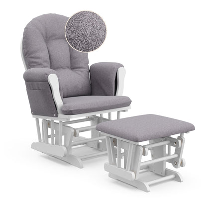 Storkcraft® Premium Hoop® Glider & Ottoman
