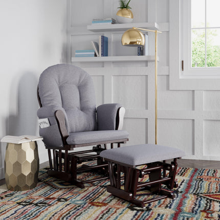 Storkcraft® Premium Hoop® Glider & Ottoman