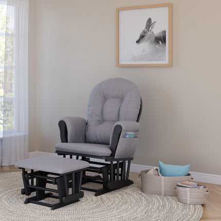 Storkcraft® Premium Hoop® Glider & Ottoman