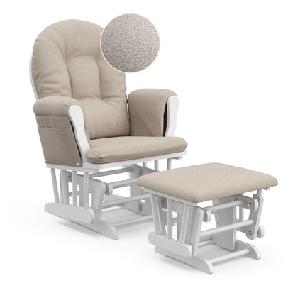 Storkcraft® Premium Hoop® Glider & Ottoman