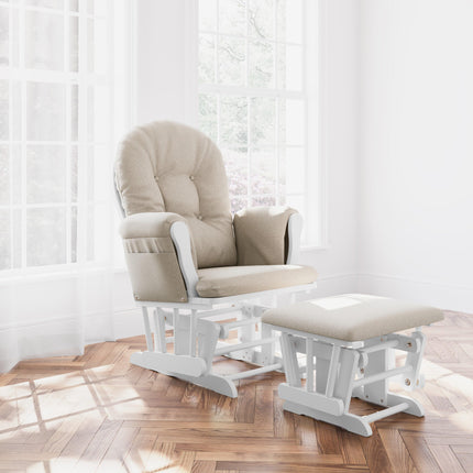 Storkcraft® Premium Hoop® Glider & Ottoman
