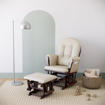 Storkcraft® Premium Hoop® Glider & Ottoman