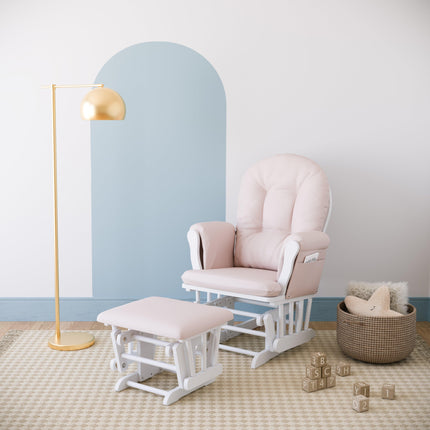 Storkcraft® Premium Hoop® Glider & Ottoman