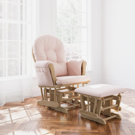 Storkcraft® Premium Hoop® Glider & Ottoman