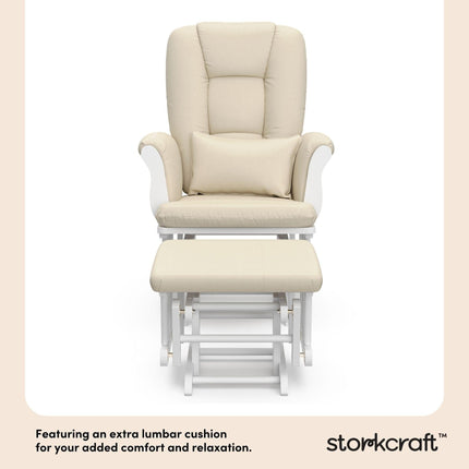 Storkcraft® Tuscany Premium Glider & Ottoman