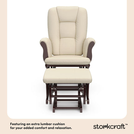 Storkcraft® Tuscany Premium Glider & Ottoman